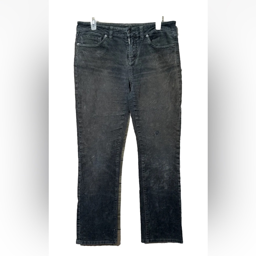 Patagonia gray corduroy pants womens size 29 organic cotton straightleg hiking